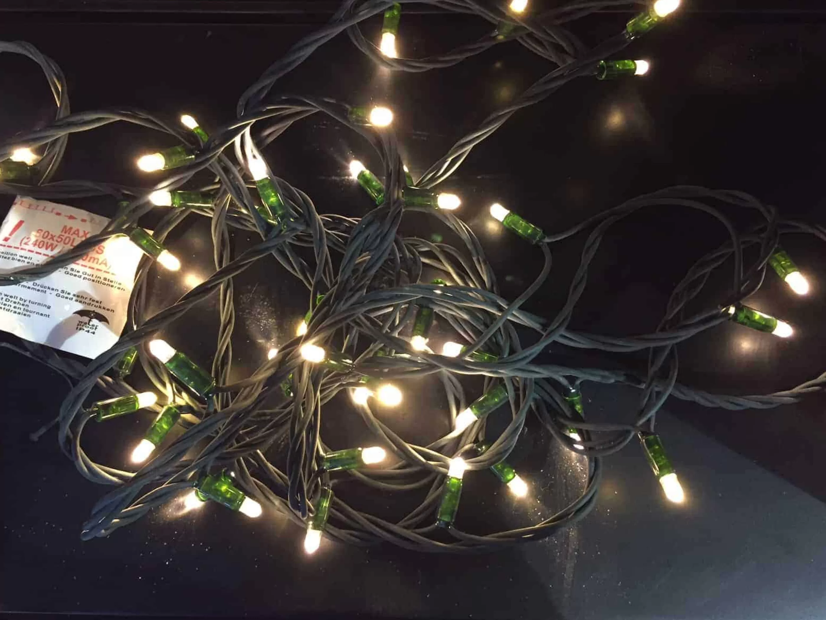 100 Led Xp Heavy Duty Connectable Outdoor Christmas Lights Warm White Fdl (10M)*Christmas Land Sale