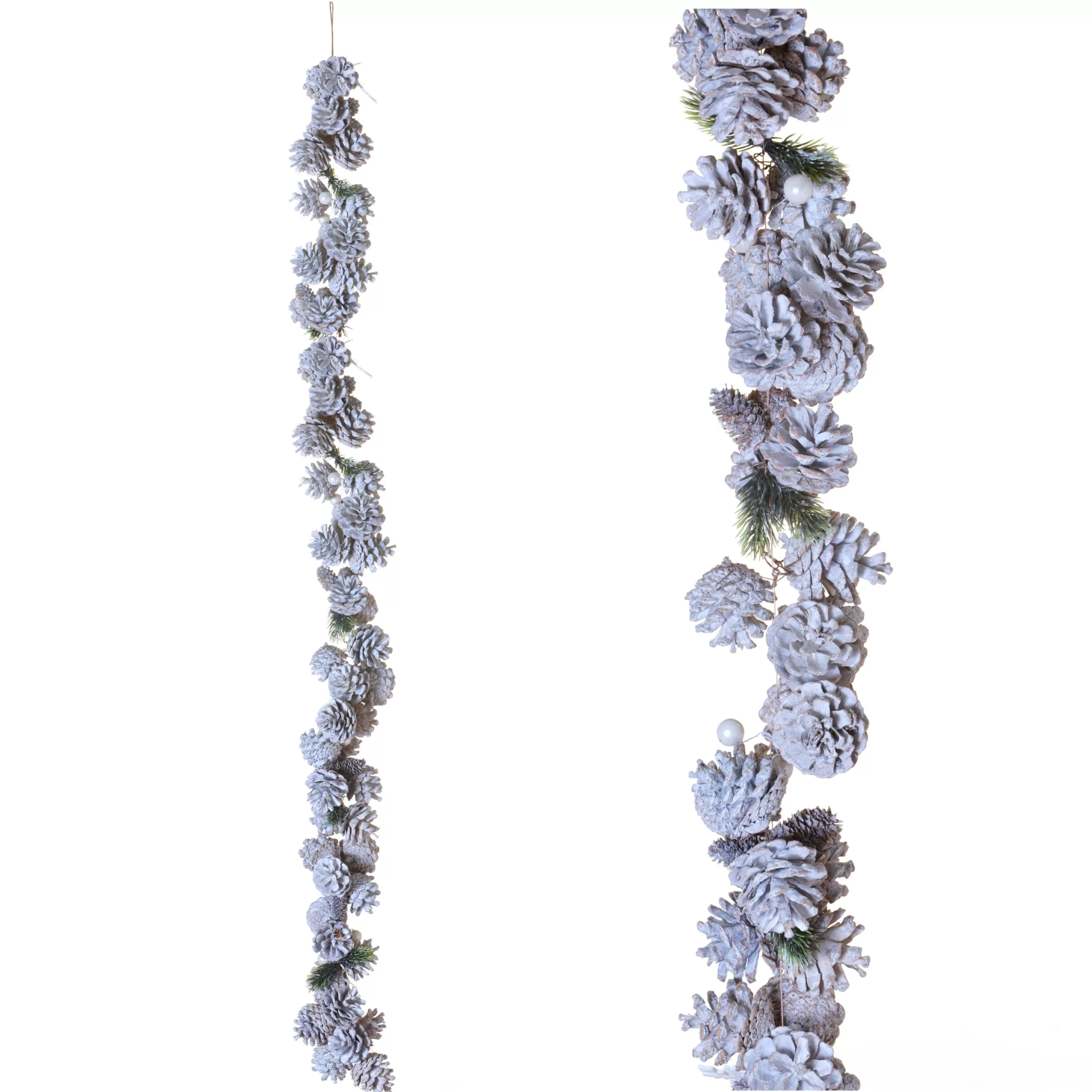 120Cm Pinecone Pearl Garland*Christmas Land Best