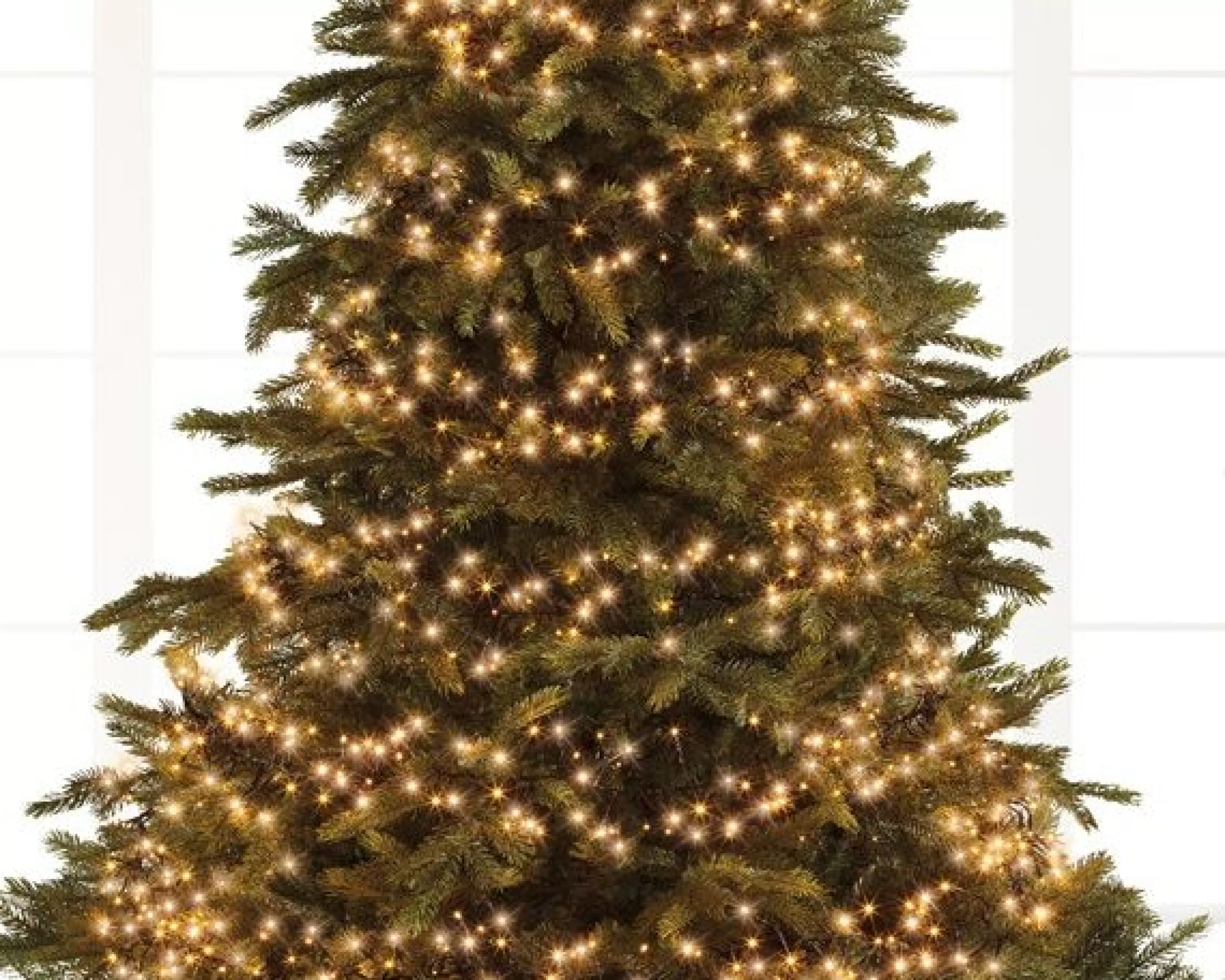 1512 Led Twinkle Cluster Christmas Lights Warm White With Green Cable*Christmas Land Cheap