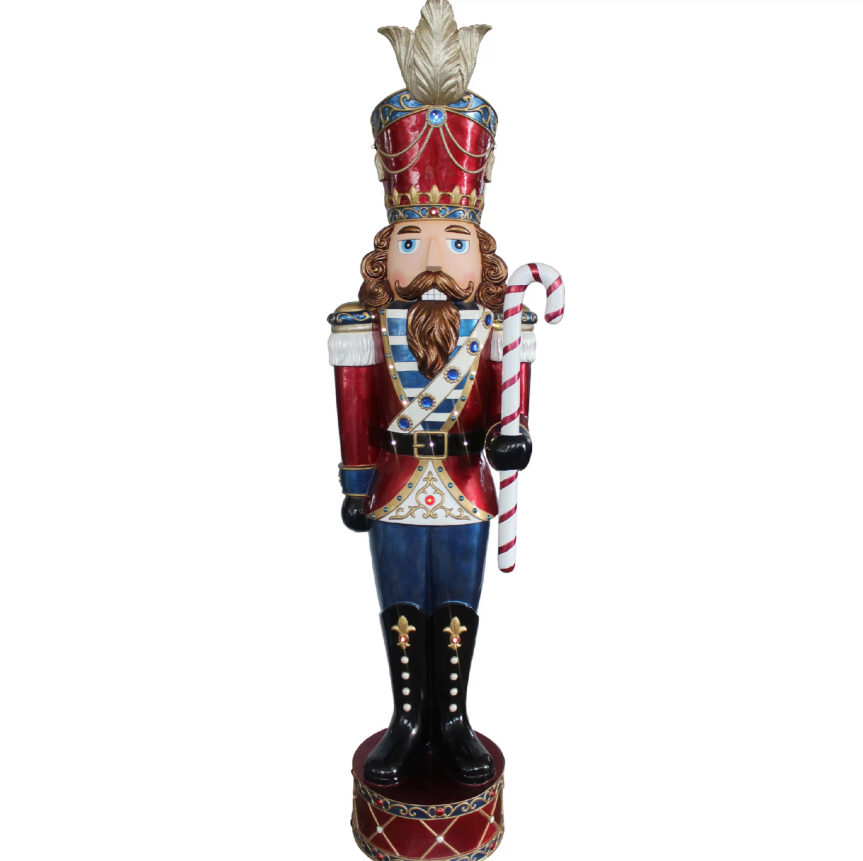 180Cm Led Nutcracker*Christmas Land Best