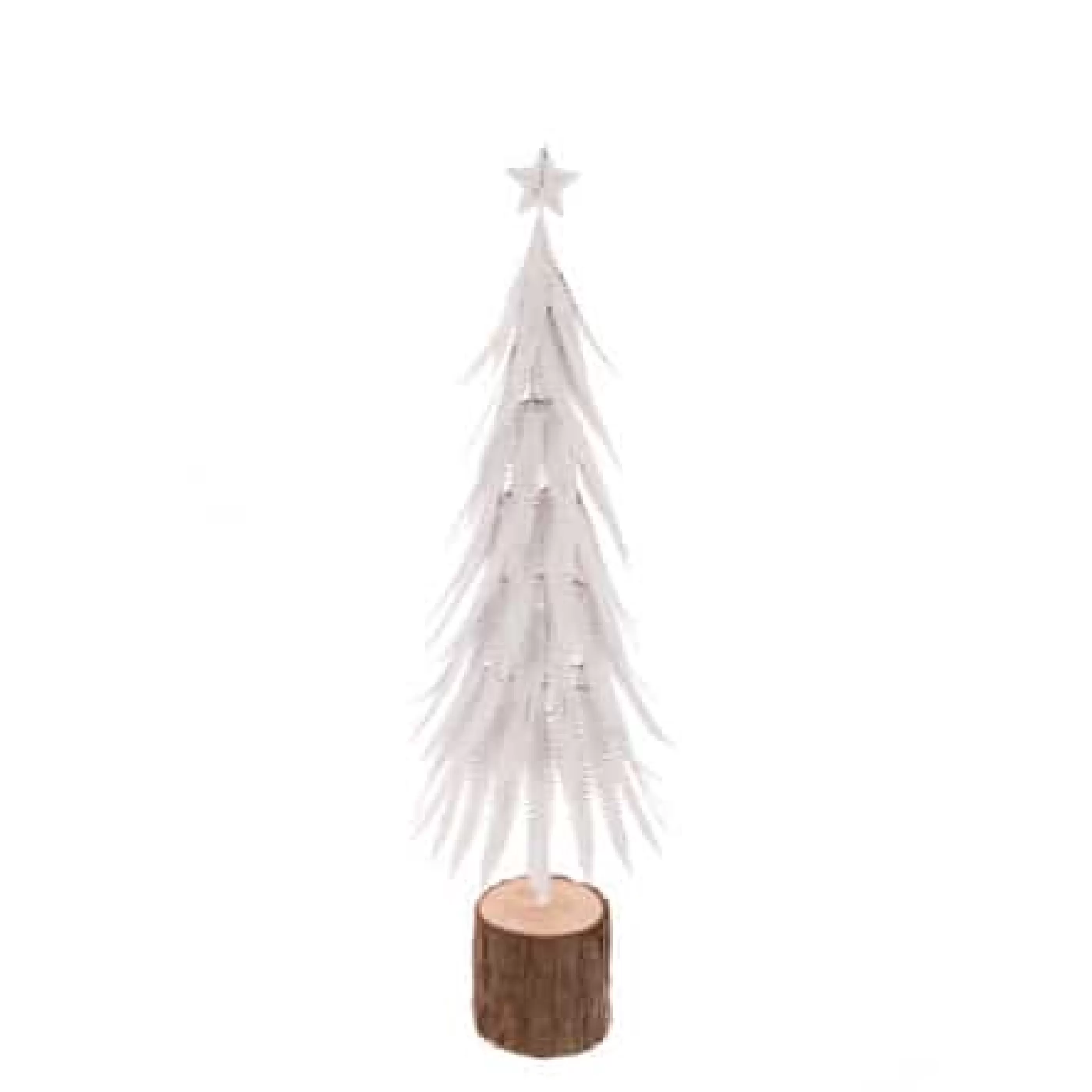 1.8Ft Nordic White Metal Mini Artificial Christmas Tree*Christmas Land Shop