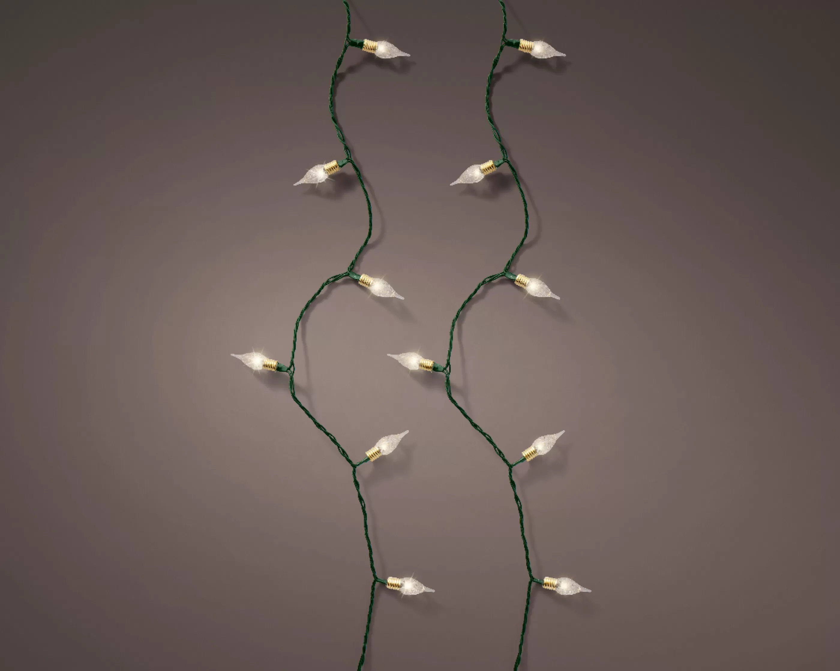 240 Led Vintage Warm White Twinkling Lights*Christmas Land Discount