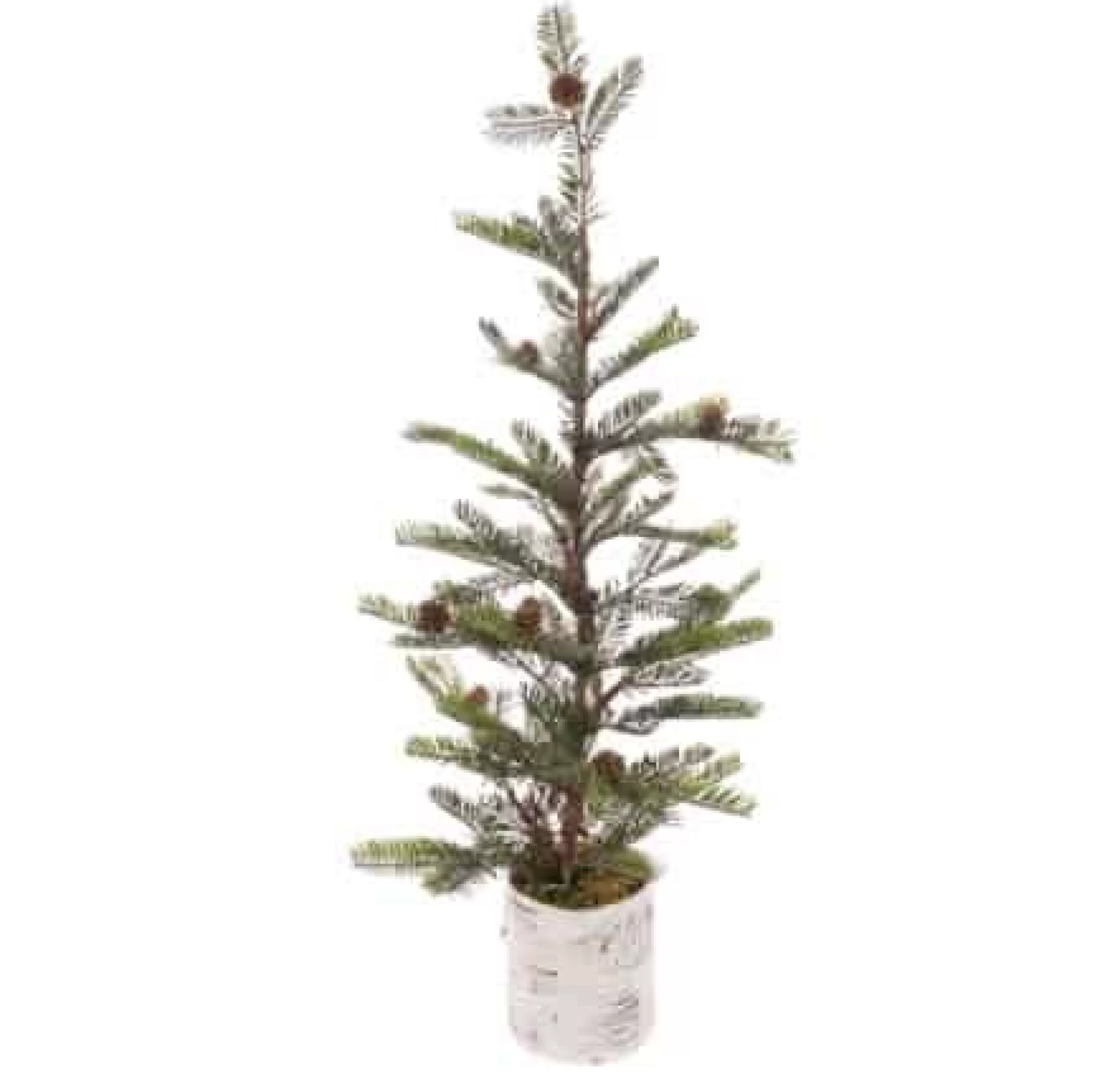 2.5Ft Pine Cone Mini Artificial Christmas Tree In Scandi Pot*Christmas Land Store