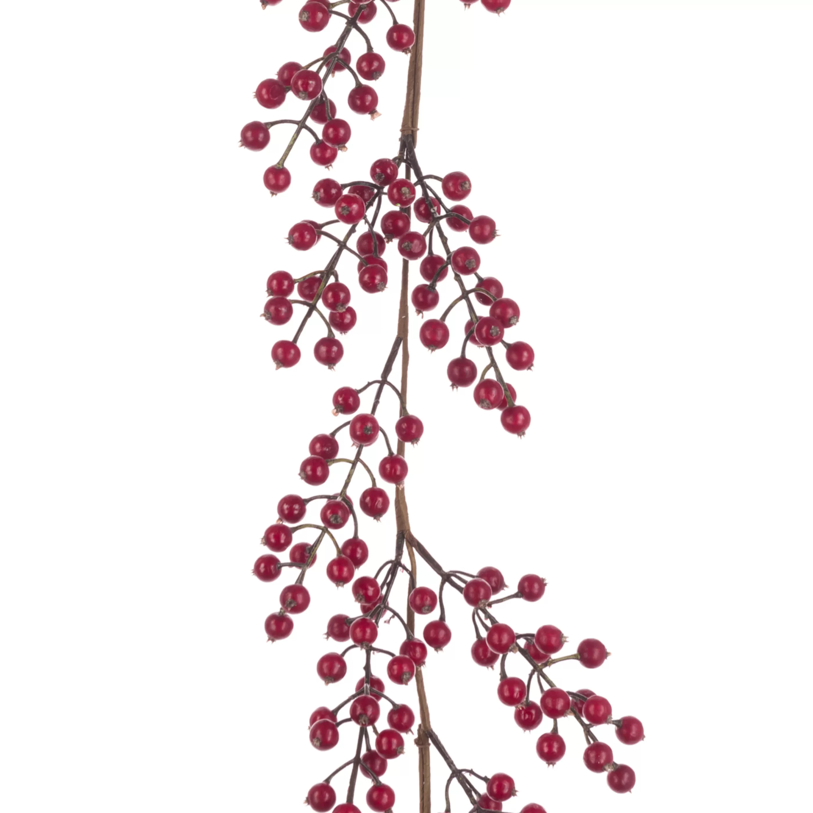 5Ft Bright Red Berry Christmas Garland*Christmas Land Fashion