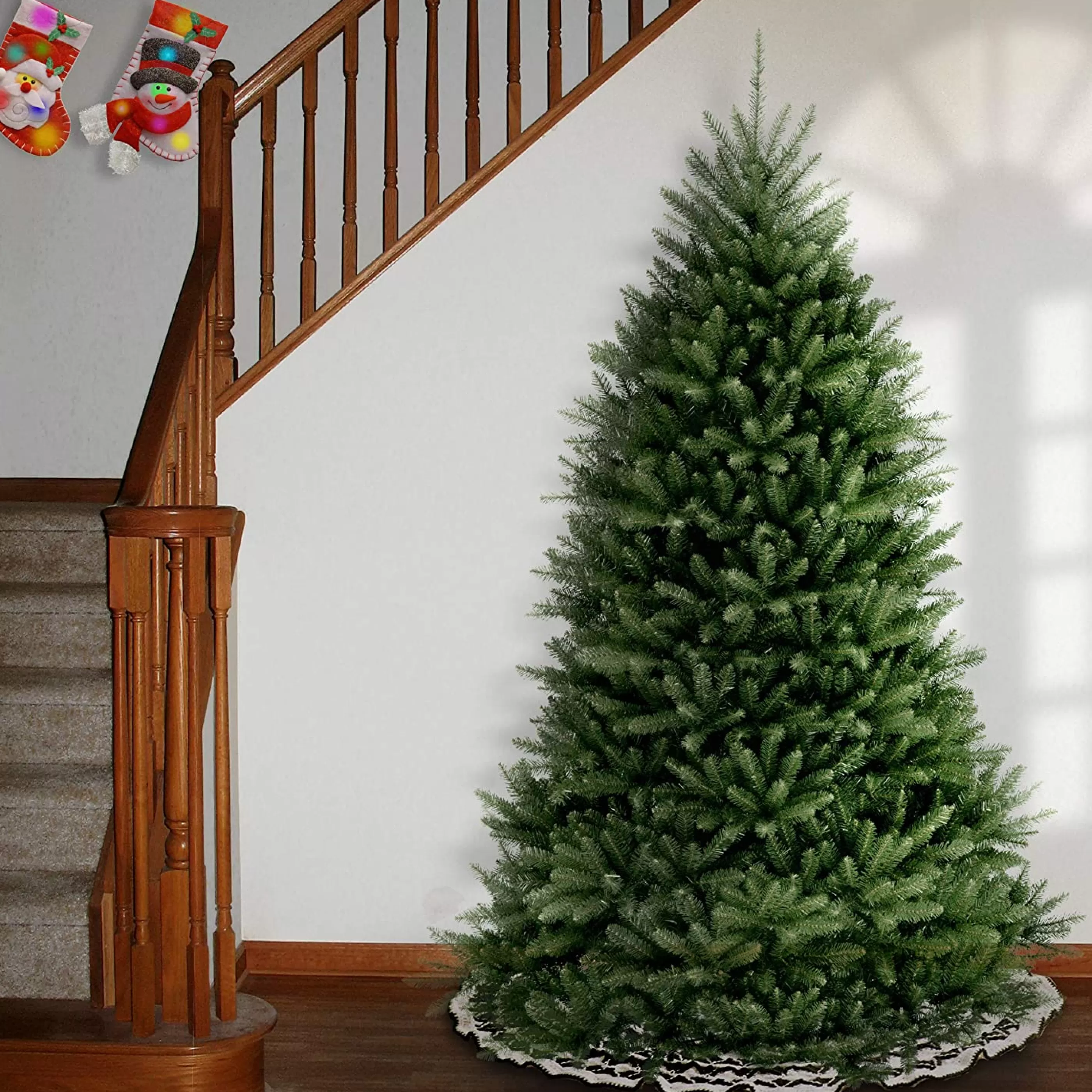 6Ft Dunhill Fir Artificial Christmas Tree*Christmas Land Fashion