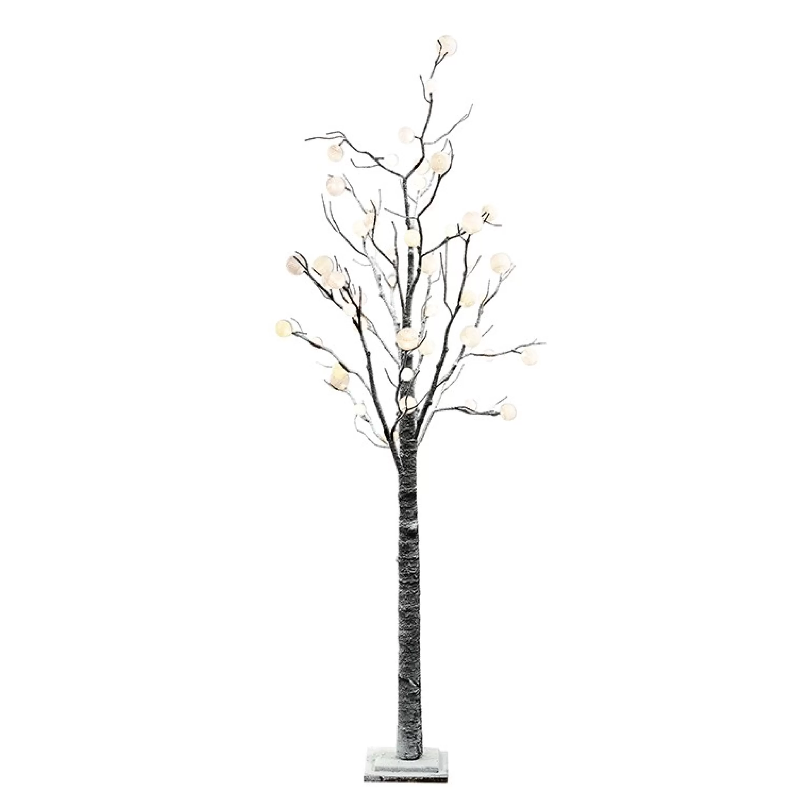 6Ft Led Artificial Twig Christmas Tree With Snowball Lights*Christmas Land Clearance