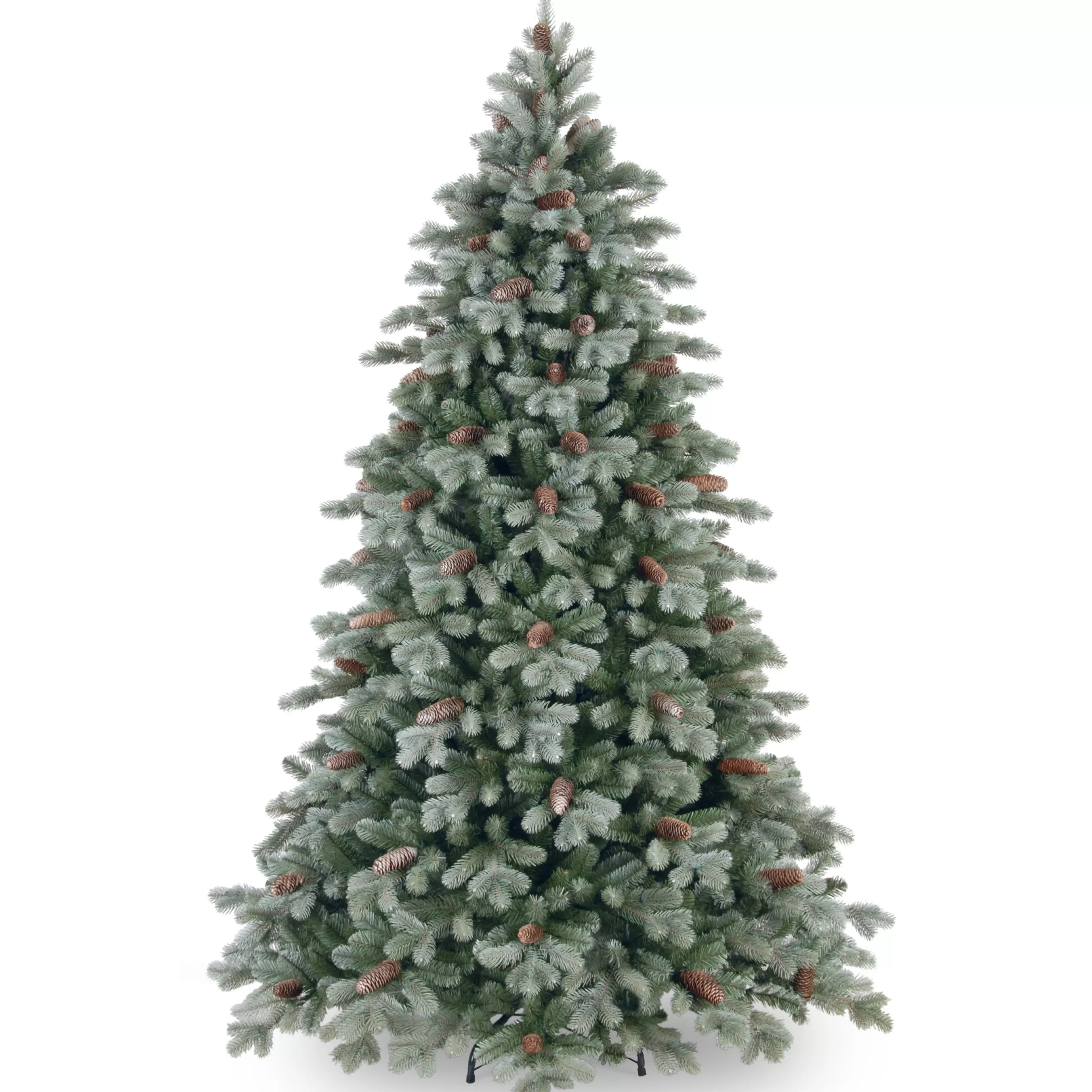 7.5Ft Feel Real Frosted Colorado Spruce Artificial Christmas Tree*Christmas Land Best