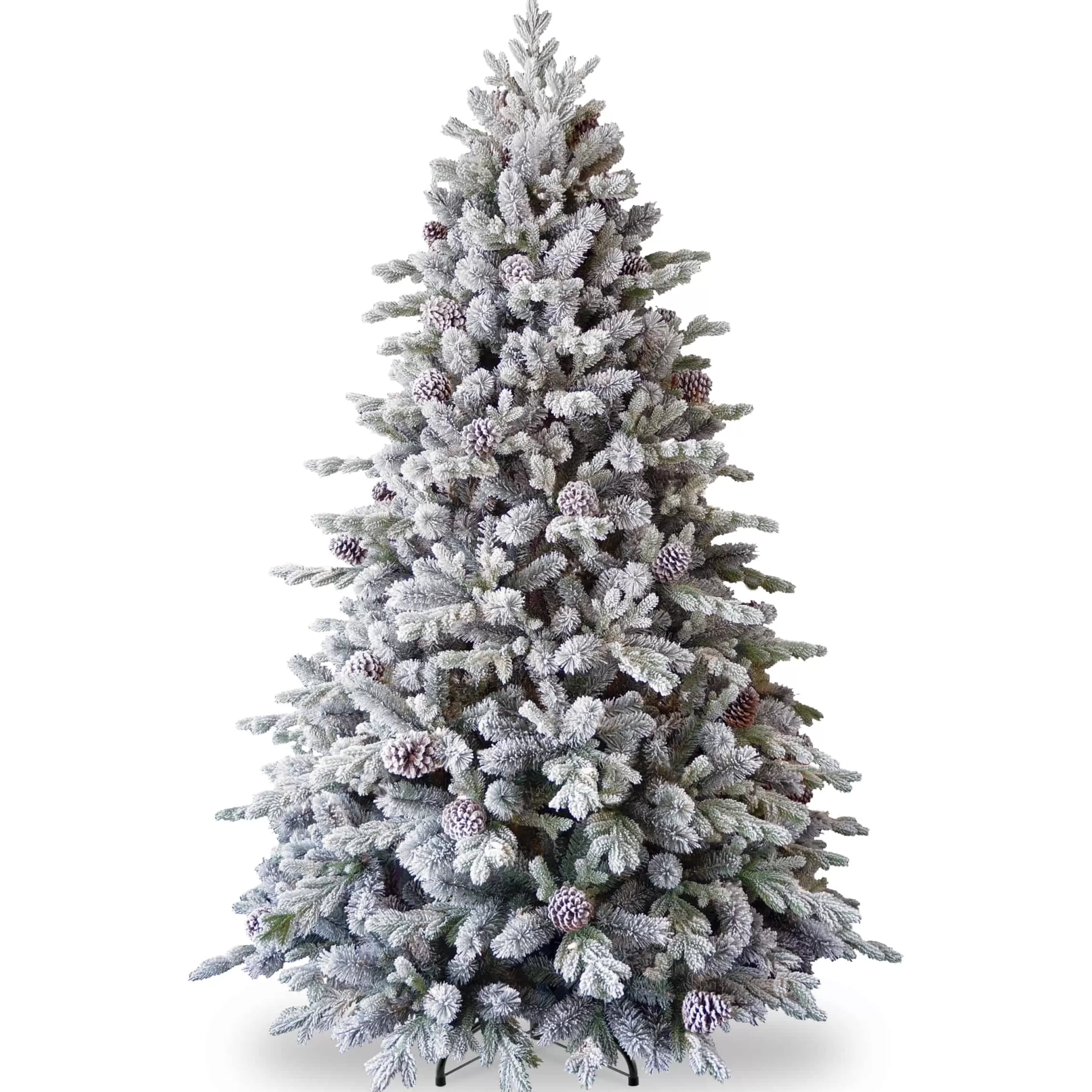 7.5Ft Feel Real Snowy Waterford Pine Artificial Christmas Tree*Christmas Land Clearance
