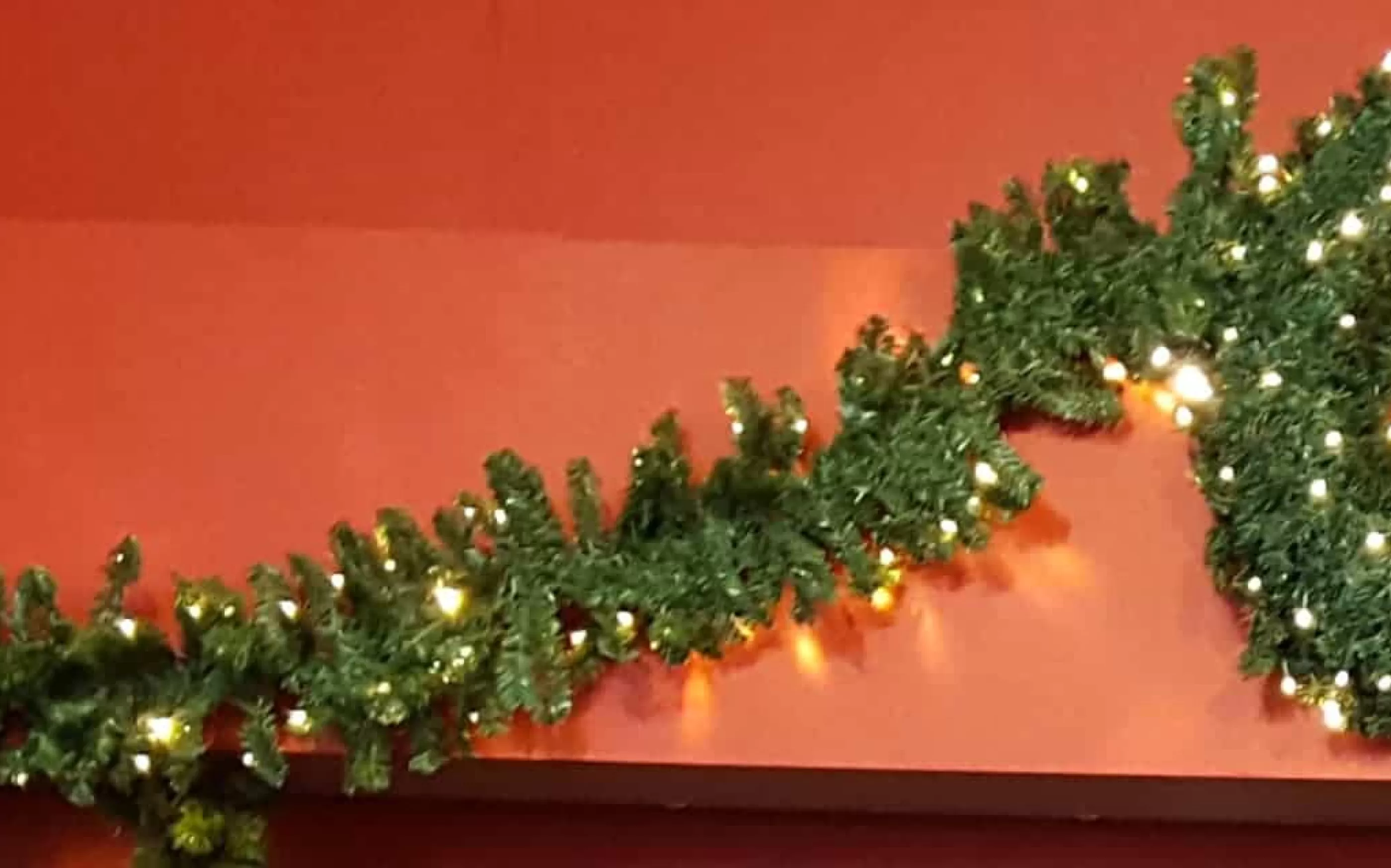 9.5Ft Led Xp Connectable Christmas Garland Pre-Lit*Christmas Land Store