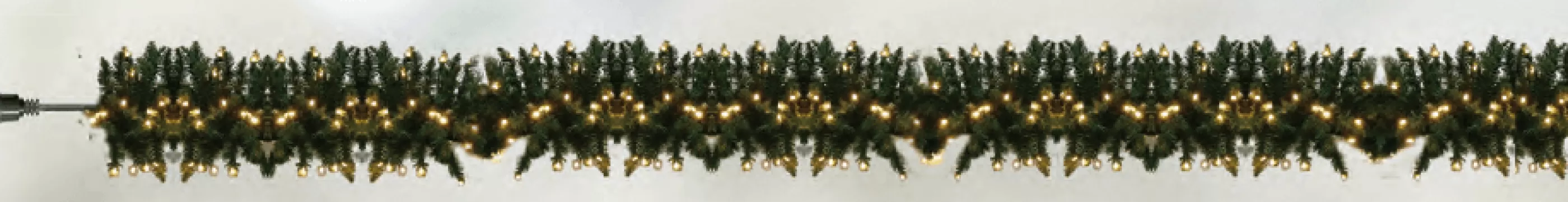 9.5Ft Led Xp Connectable Christmas Garland Pre-Lit*Christmas Land Store