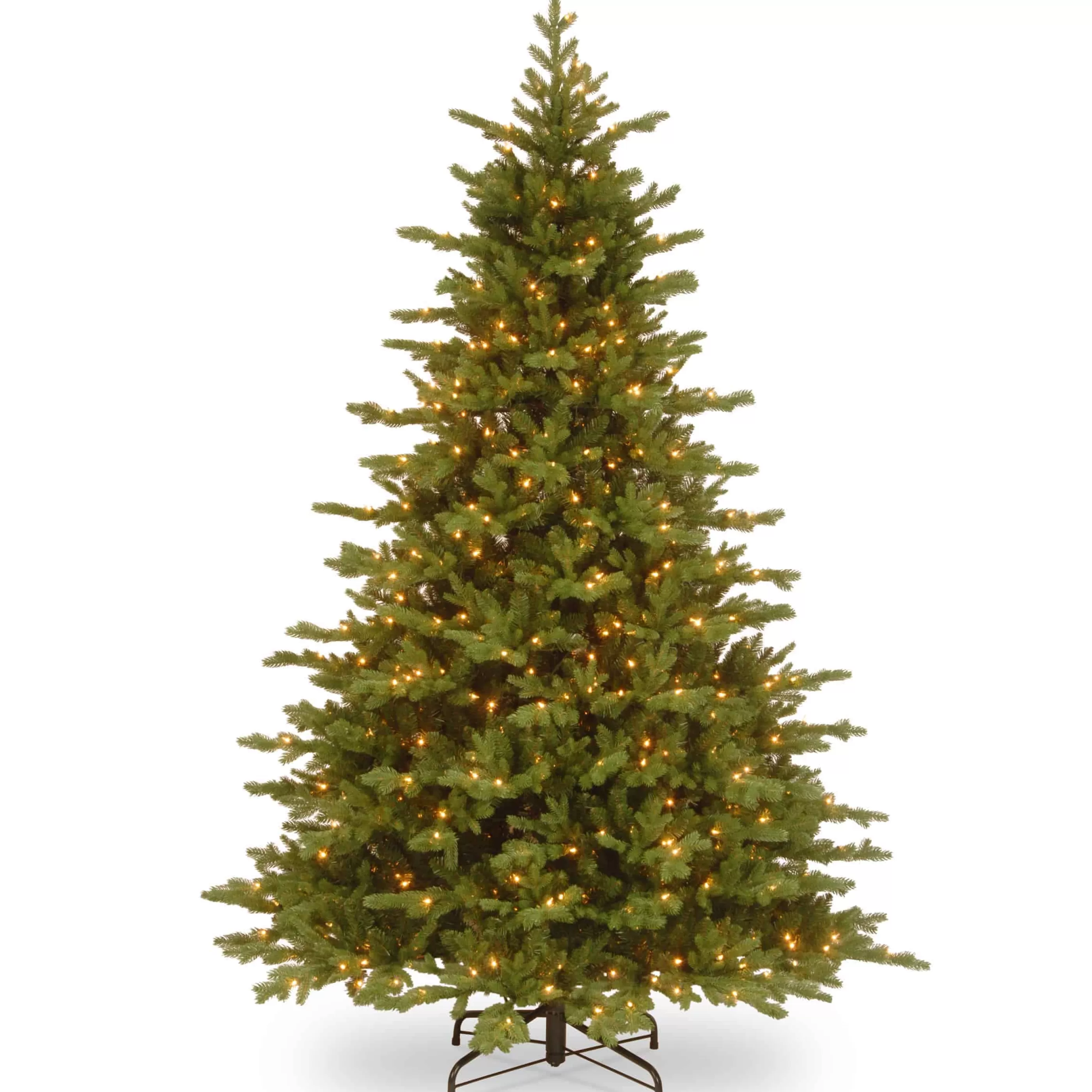 9Ft Feel Real Vienna Fir Pre-Lit Artificial Christmas Tree*Christmas Land Outlet