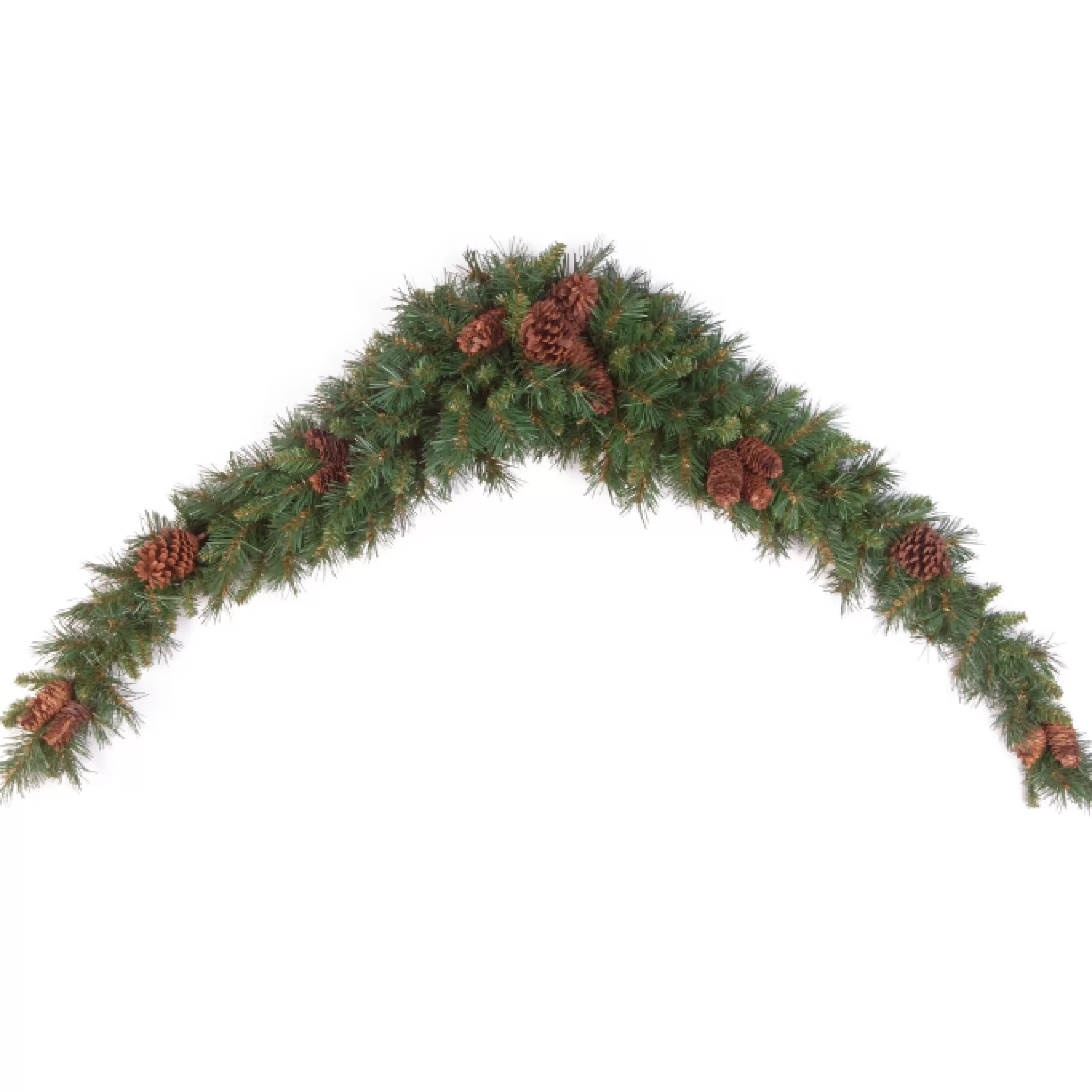 9Ft Pine Cone Christmas Mantel Swag*Christmas Land Sale