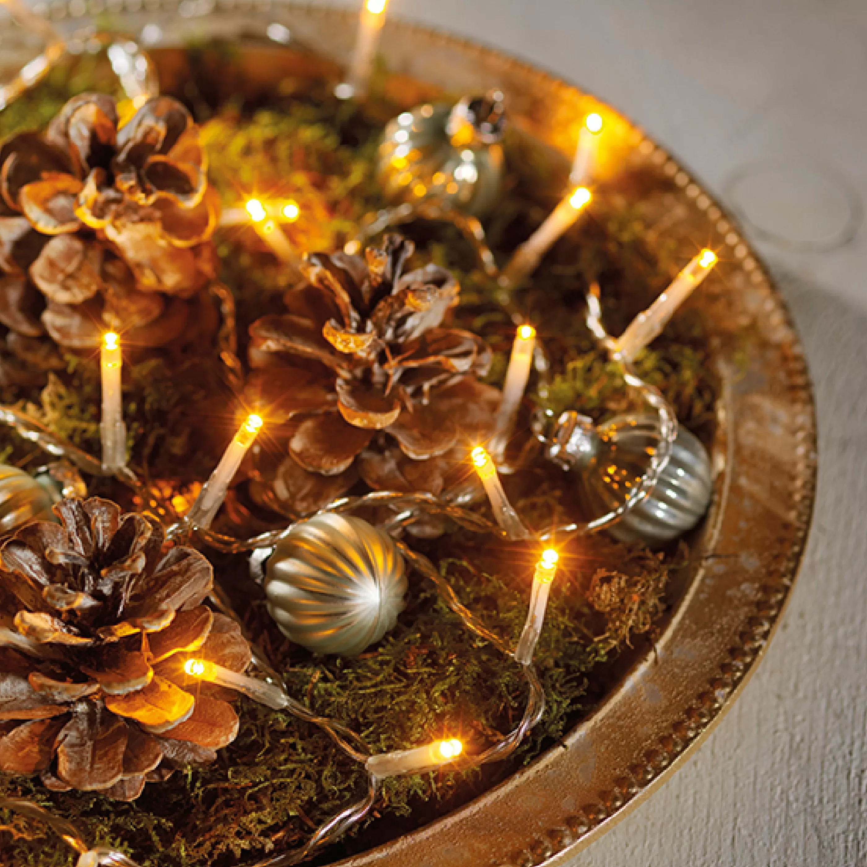 Durawise Warm White Battery Christmas Lights With Timer (Clear Wire) Various Sizes*Christmas Land Hot