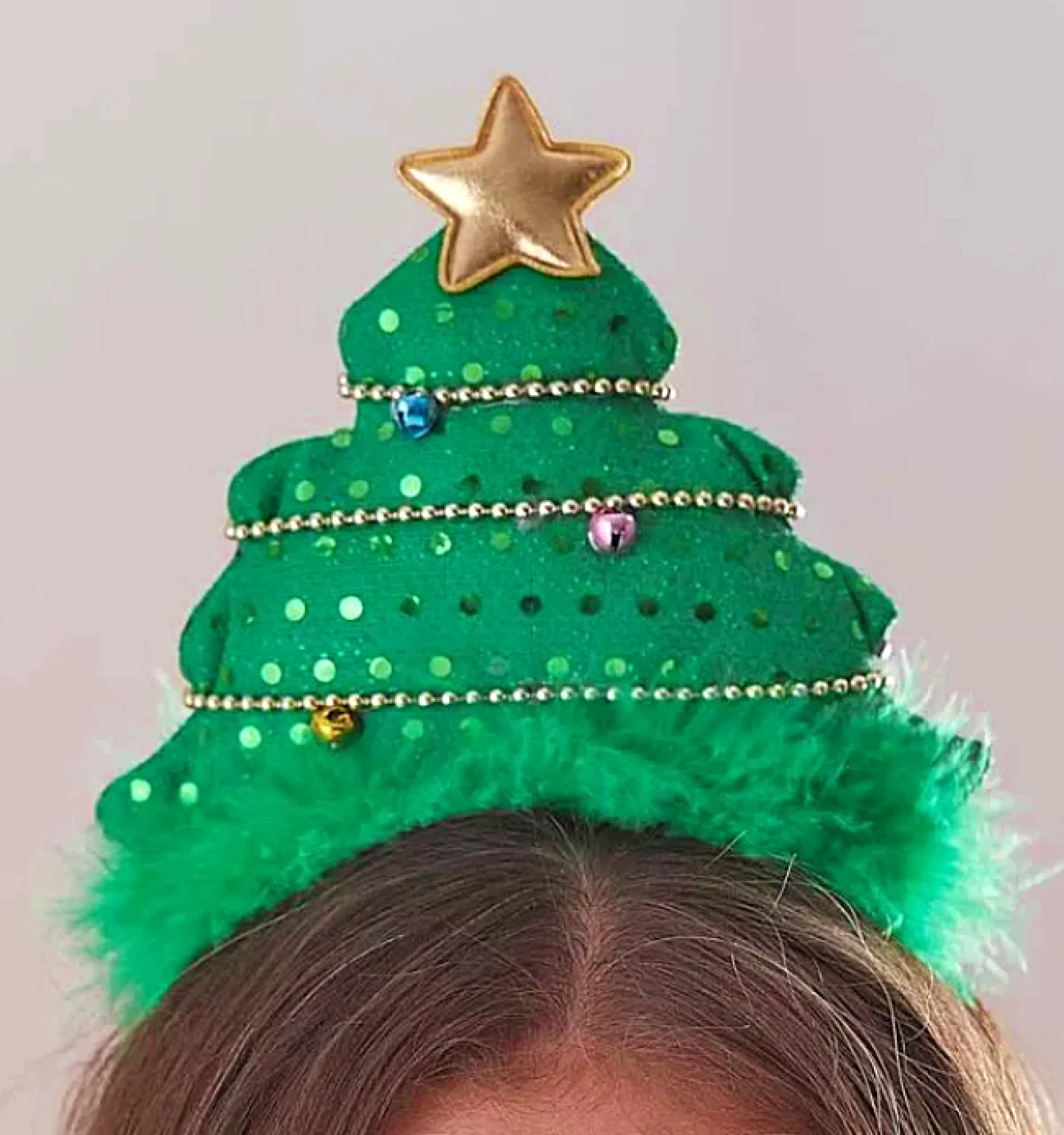 Fabric Christmas Trees Hairband*Christmas Land Fashion