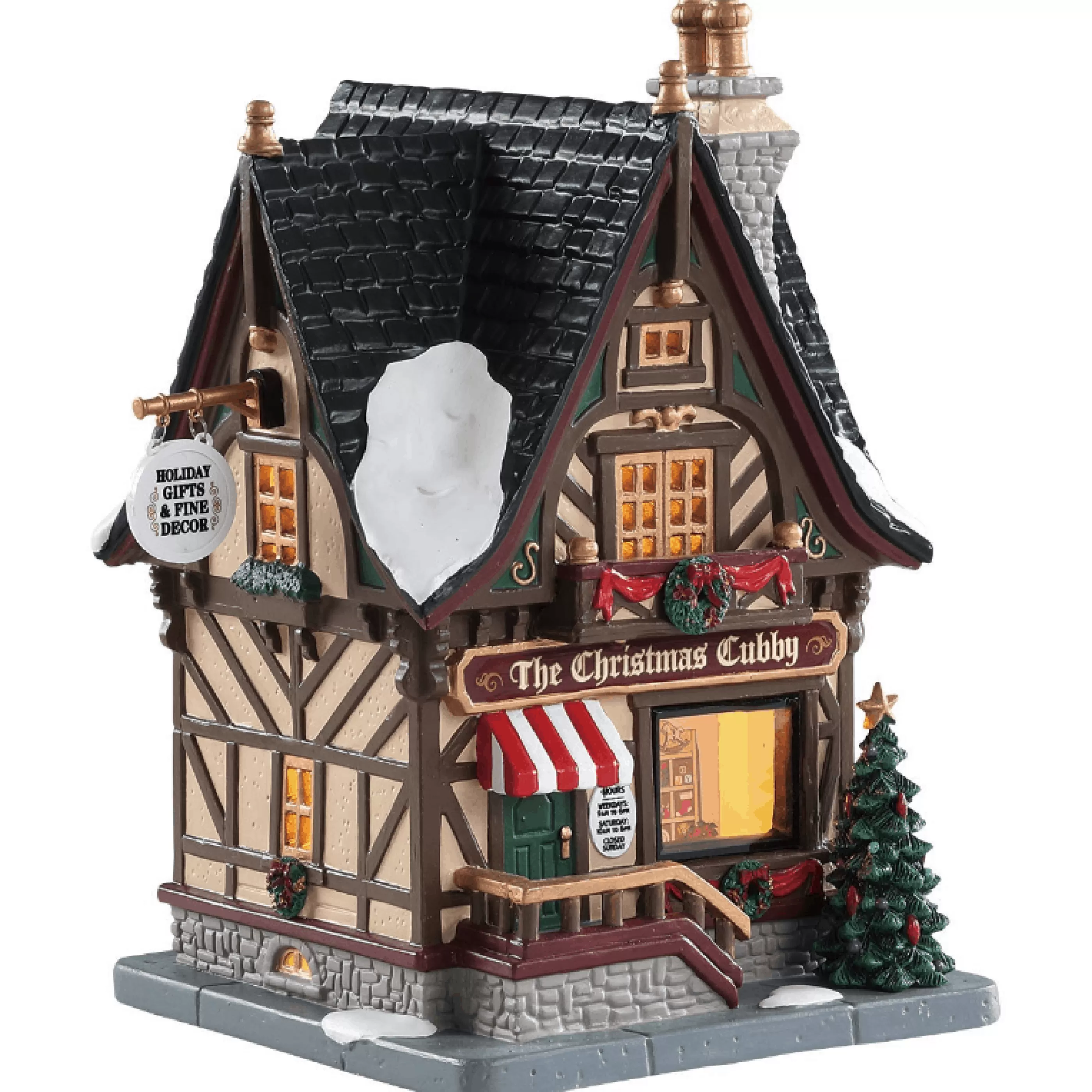 Lemax The Christmas Cubby *Collection Only**Christmas Land Best Sale